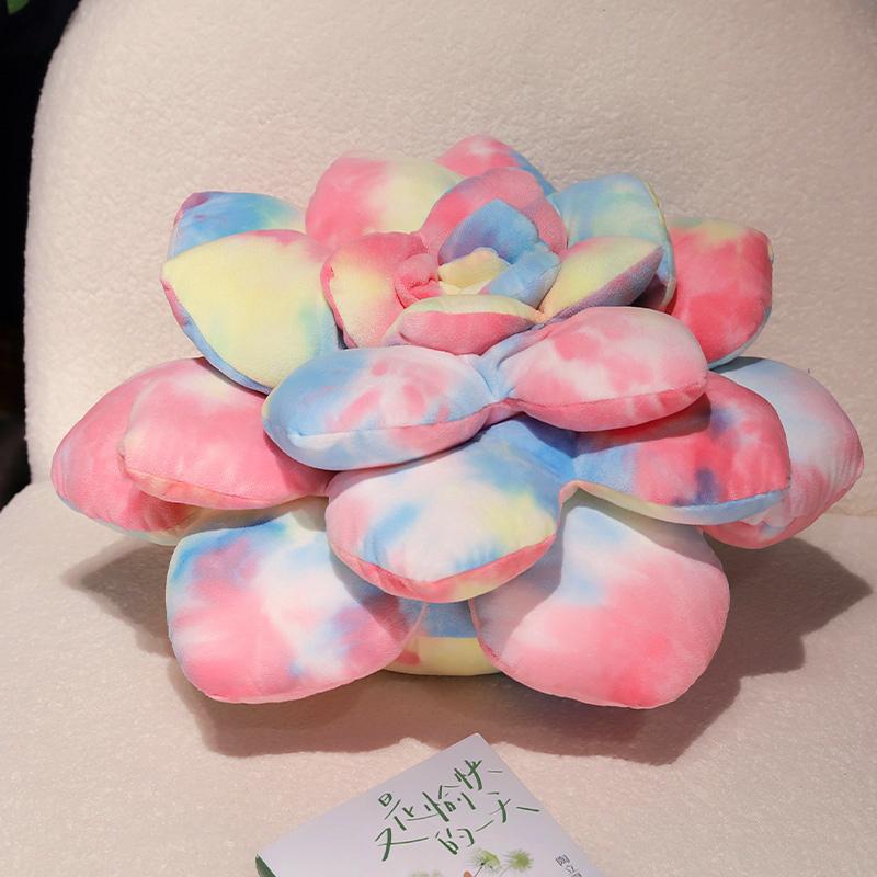 Neues Sukkulenten-Plüschkissen, lebensechte Topfpflanze, Sukkulenten-Plüschtier, gefülltes weiches Kissen, Sitz, Heimdekoration, Geburtstagsgeschenke