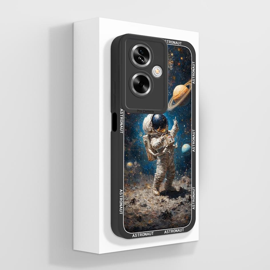 For OPPO A79 A77 A77s A78 A83 A91 A92 A93 A93s A94 A95 A96 4G 5G Phone Cases Lovely Panda Kitten Pattern Liquid Silicone Anti Slip Shell For OPPO Capa