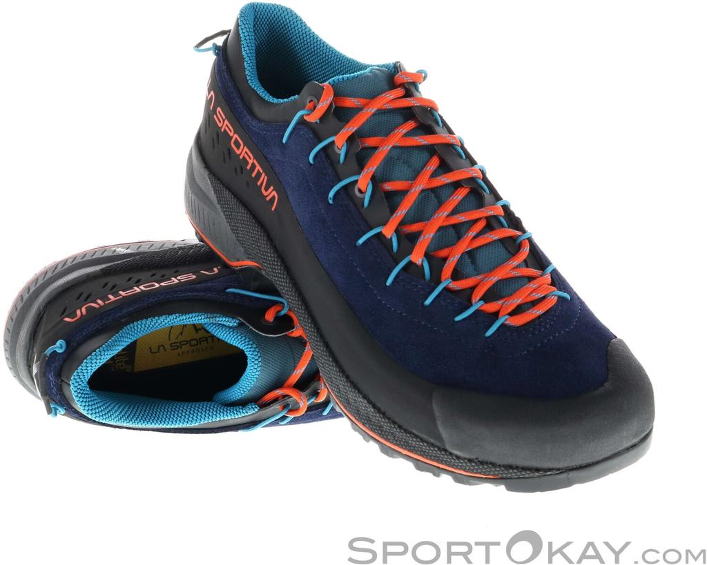 Hiking Shoes La Sportiva TX4 Evo Deep Sea/cherry Tomato
