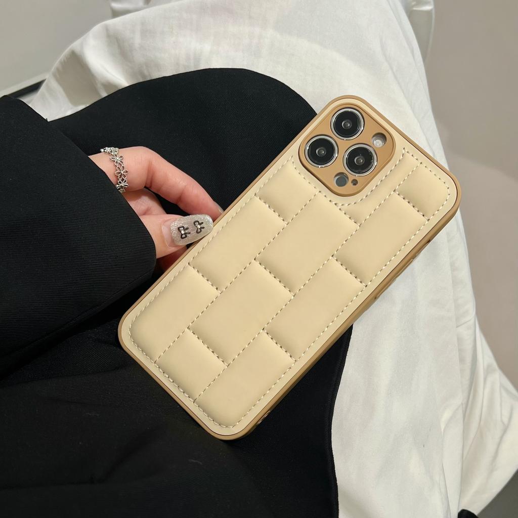 Apple 15PRO Down Jacket Mobile Phone Case Material, the New iphone16PROMAX Protective Case 15P Anti-drop Application