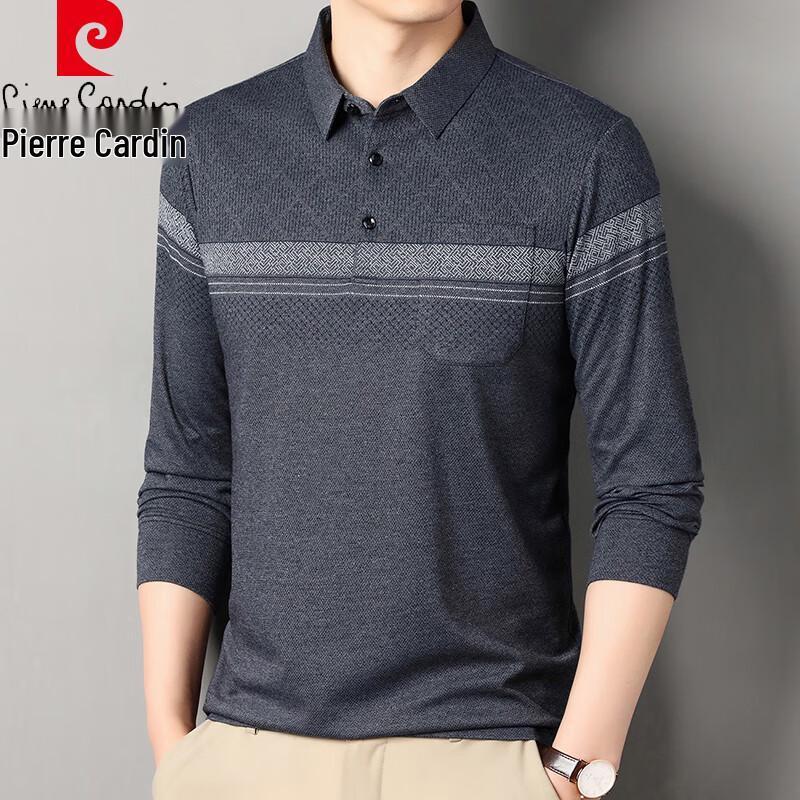 Pierre Cardin Men s Long-Sleeve Polo Shirt M