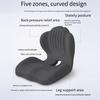Cuscino Ergonomico per Seduta con Supporto Lombare, Cuscino Traspirante per Sedia da Ufficio per Schiena e Glutei, Cuscino per Seduta in Schiuma Viscoelastica ad Alta Densità per Auto Casa