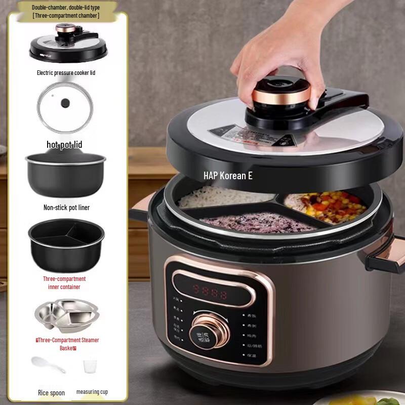 OLOEY 5L Multi-function Smart Electric Pressure Cooker