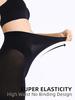 Color Autumn And Winter Stockings 80D Thermal Plastic Velvet Bottomed Pantyhose, Fattened To Increase Waist Black