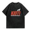 Kioti Tractors Classic T Shirt Funny Birthday Cotton Vintage  Vintage Washed Breathable Slightly Streetwear Homme Stretched
