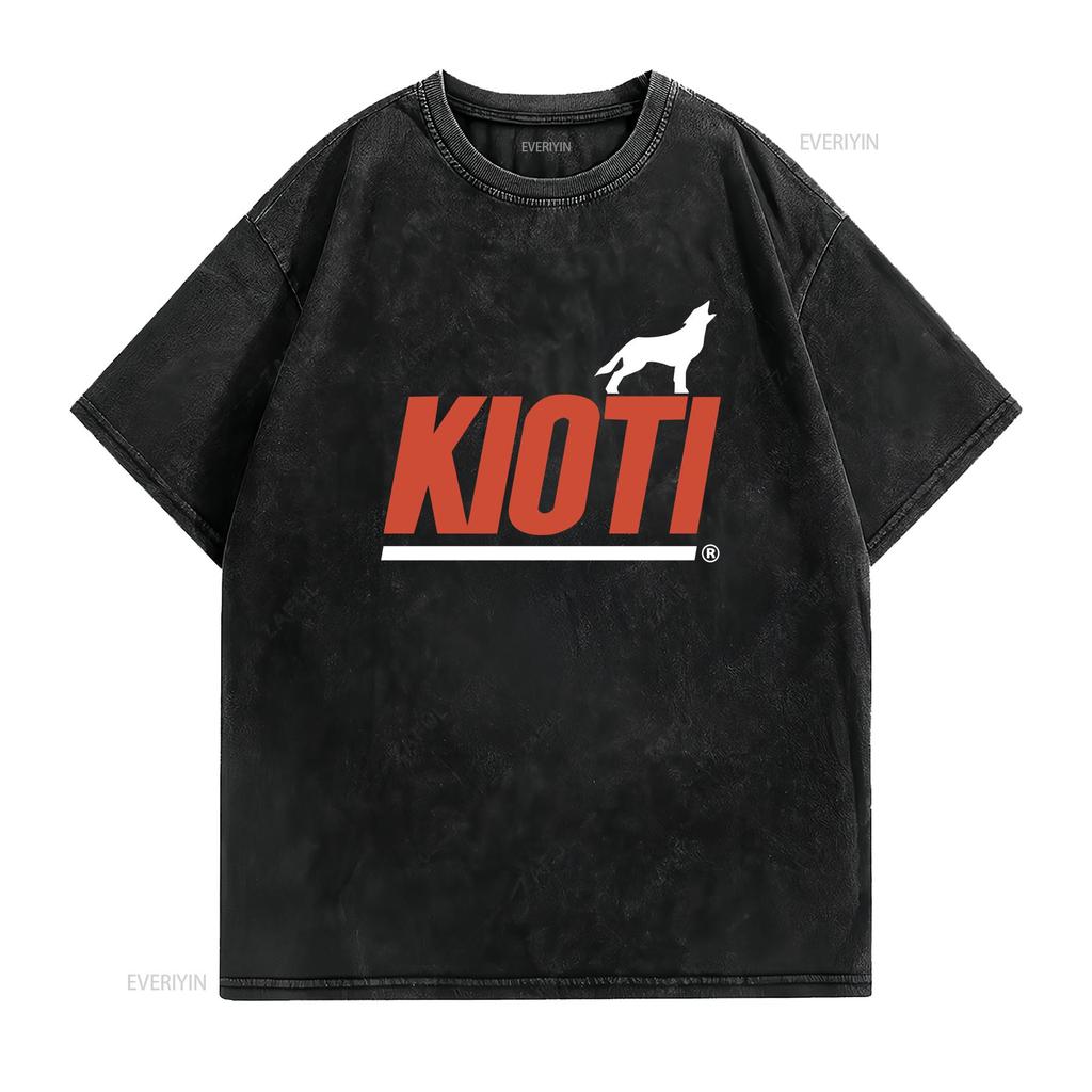 Kioti Tractors Classic T Shirt Funny Birthday Cotton Vintage Vintage Washed Breathable Slightly Streetwear Homme Stretched