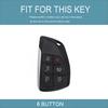 For BUICK Envision TPU For Chevy Silverado 1500 Suburban Tahoe GMC Sierra 1500 Silverado Sierra 2500HD 3500HD Car Key Fob Cover