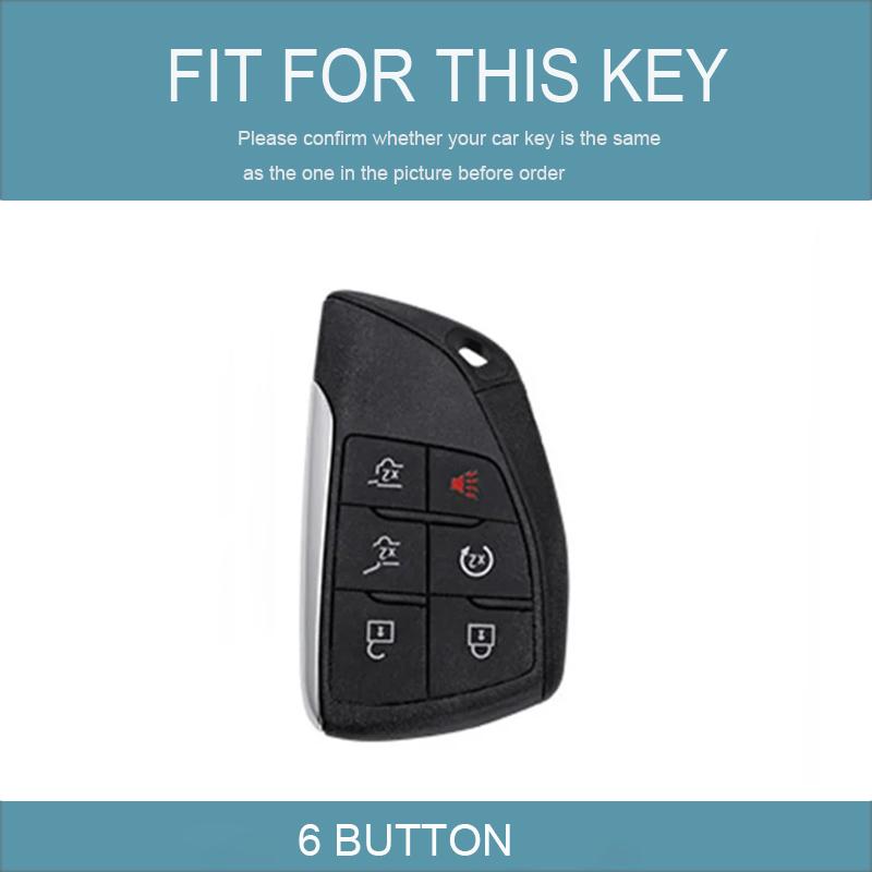 For BUICK Envision TPU For Chevy Silverado 1500 Suburban Tahoe GMC Sierra 1500 Silverado Sierra 2500HD 3500HD Car Key Fob Cover