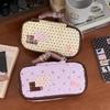 Süße japanische Stifte-Tasche Ins Mode Große Kapazität Kosmetiktasche Für Schulmädchen Kawaii Ästhetischer Schreibwaren-Organizer
