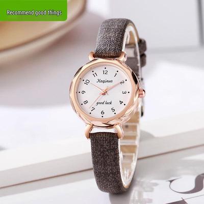 Fashionable Korean Women's Casual Quartz Watch - Minimalist and Trendy Design