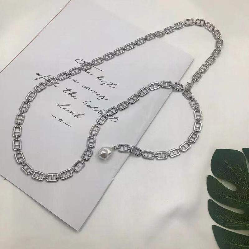 Women's New Trendy Skirt Sweater Waist-tightening Chain Waist-tightening Simple Versatile Waist-decorative Body Chain