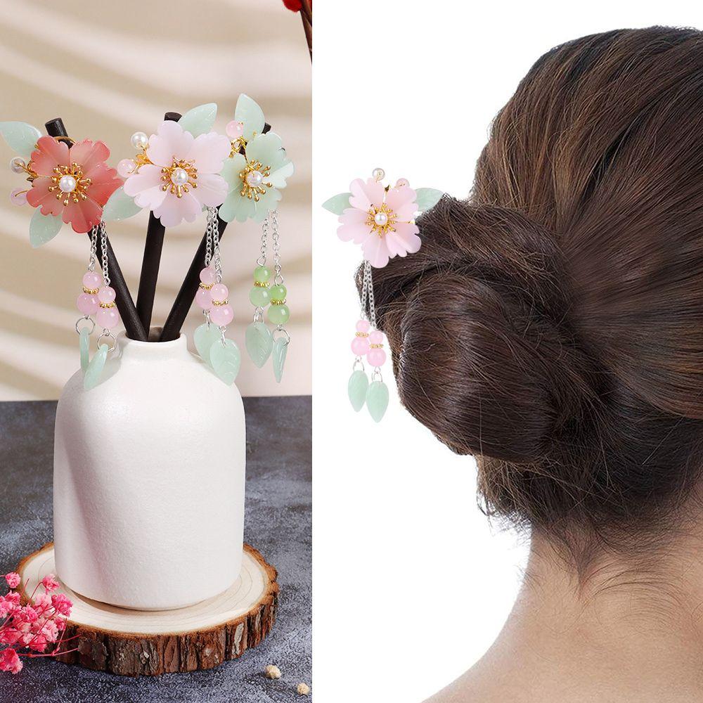 

Винтажные традиционные китайские цветочные палочки для волос палочки для волос заколки для волос аксессуар для причесок
