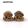 Small House Micro Landscape Decorating Accessories Resin Small House Decoration Villa Decoration Desk Decoration