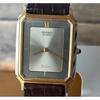 SEIKO Dolce Quartz Square Gold x Silver
