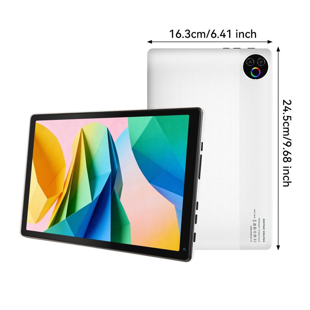 Android 15 Tablet, 10 Inch, 16GB+32GB, 5 Core 1.8GHz, In-Cell IPS, WiFi 6, 5000mAh