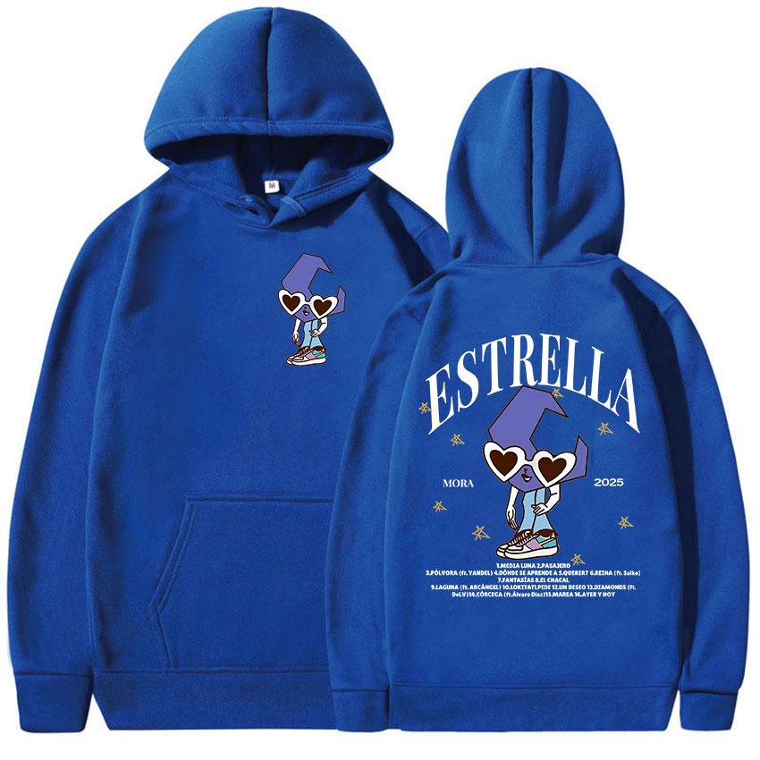 Singer Mora Tour  Fans Hoodie Men Women Loose Fleece Fashion Pullover Sweatshirt High Quality Autumn/Winter Oversized Hooded