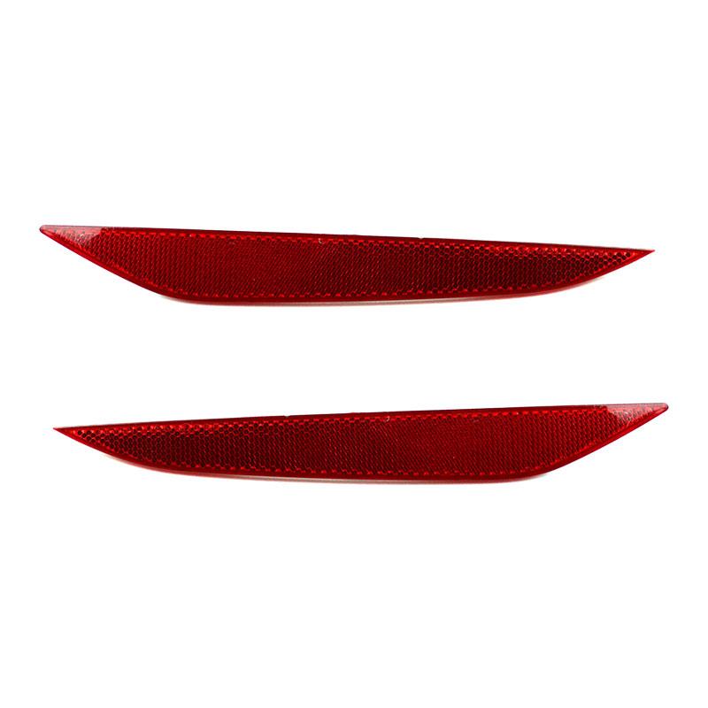 For Alfa Romeo Stelvio 2017-2026 Car Accessories Left Right Rear Bumper Side Reflective Strip Rear Warning Brake Lamp Auto Parts