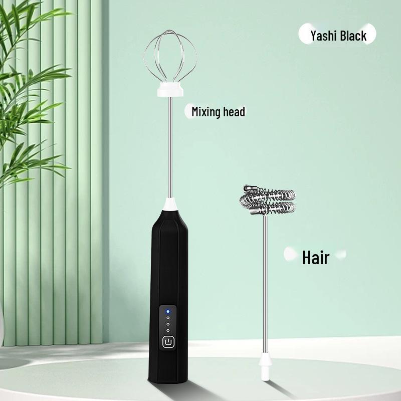 

Brand New Upgraded 7601 Double-Head Milk and Egg Beater: A Powerful Tool for Frothing and Mixing Double Head: Dual Spring Whisk + Ball Whisk
