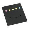 Assorted Color Note Paper 25 Sheets Per Color Repositionable Fluorescent Adhesive Note Reminder on Journal Planner Book