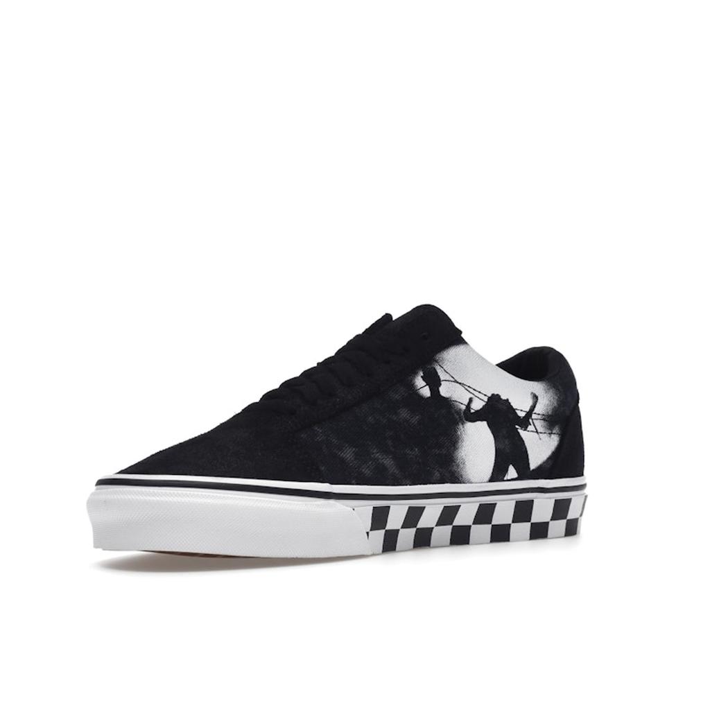 Vans House of Terror X Old Skool The Exorcist Unisex Sneakers Black True-White VN0A4U3BBOO