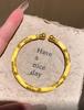 Vintage Sakura-Inspired Silk Gourd Bangle: Elegant Court-Style Bracelet Gift for Women