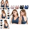 Damen Spitzen Sexy Sport-BH Atmungsaktiv Elastisch Push-Up Yoga Fitness Top Für Ultimativem Komfort