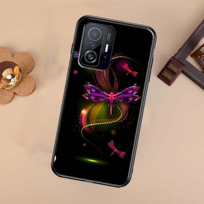 Dragonfly Animal Art For POCO X5 X4 X3 F5 Pro M4 M5s F3 F4 GT C40 Phone Case For Xiaomi 12T 11T 13 Pro 12 Lite