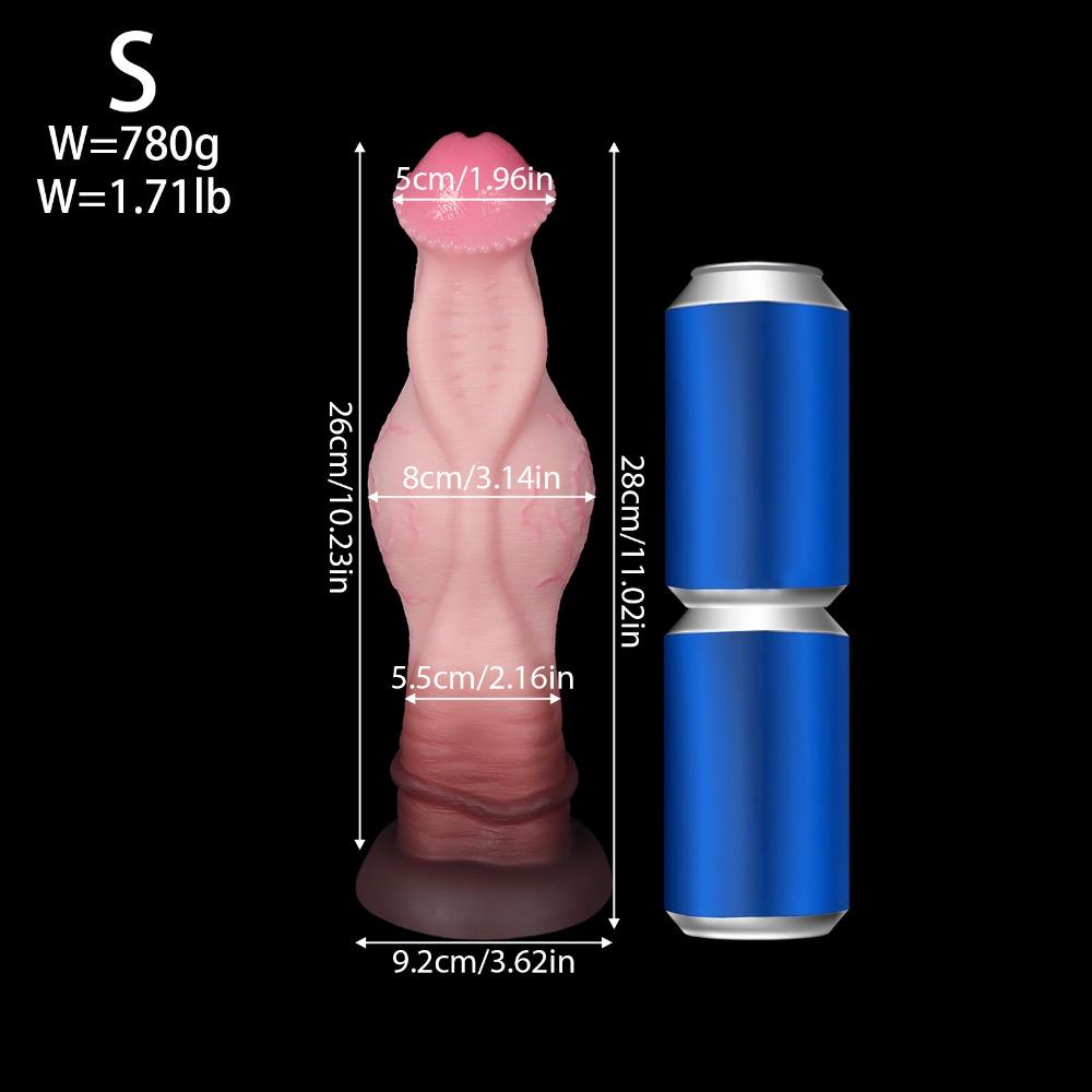 Mixed Color Realistic Silicone Dildo Special Shape Female Masturbation Adult Sex Toys