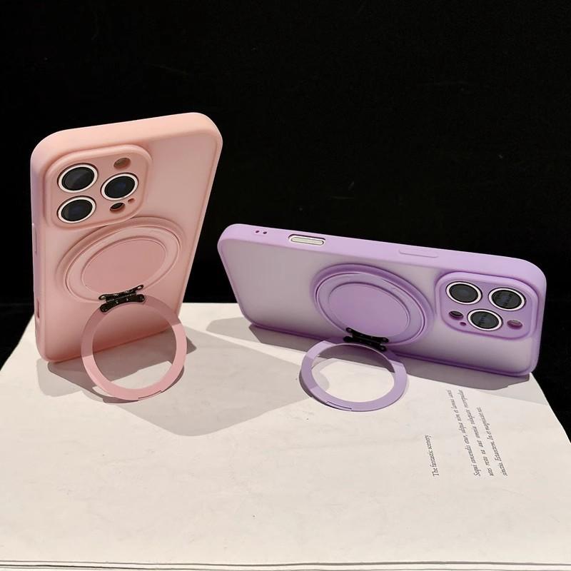 Applicable to iPhone11 mobile phone case 111 rotating magnetic suction bracket Apple 11 skin matte all-inclusive i11 protective case