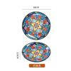 6.5inch Bohemian Ceramic Shallow Plate Tray Bone Plate Western Steak Plate Home Resterant Creative Fruit Plat Dinner Plate