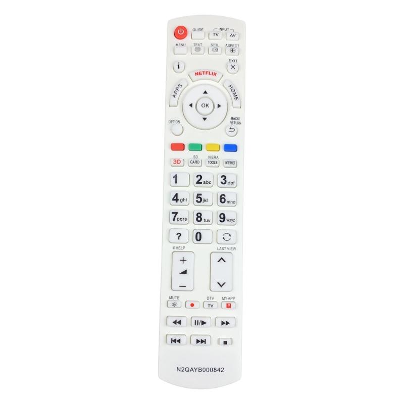 Replacement Remote Control Easy Functionality for N2QAYB000842 TVs and Multiple Device Compatible 1