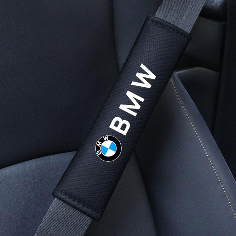 MZFK7 Car Seat Belt Shoulder Pad, Breathable Safety Strap Protector Cover for BMW M E46 E90 E60 F30 F10 E39 E36 G20 G30 F20 E87 E92