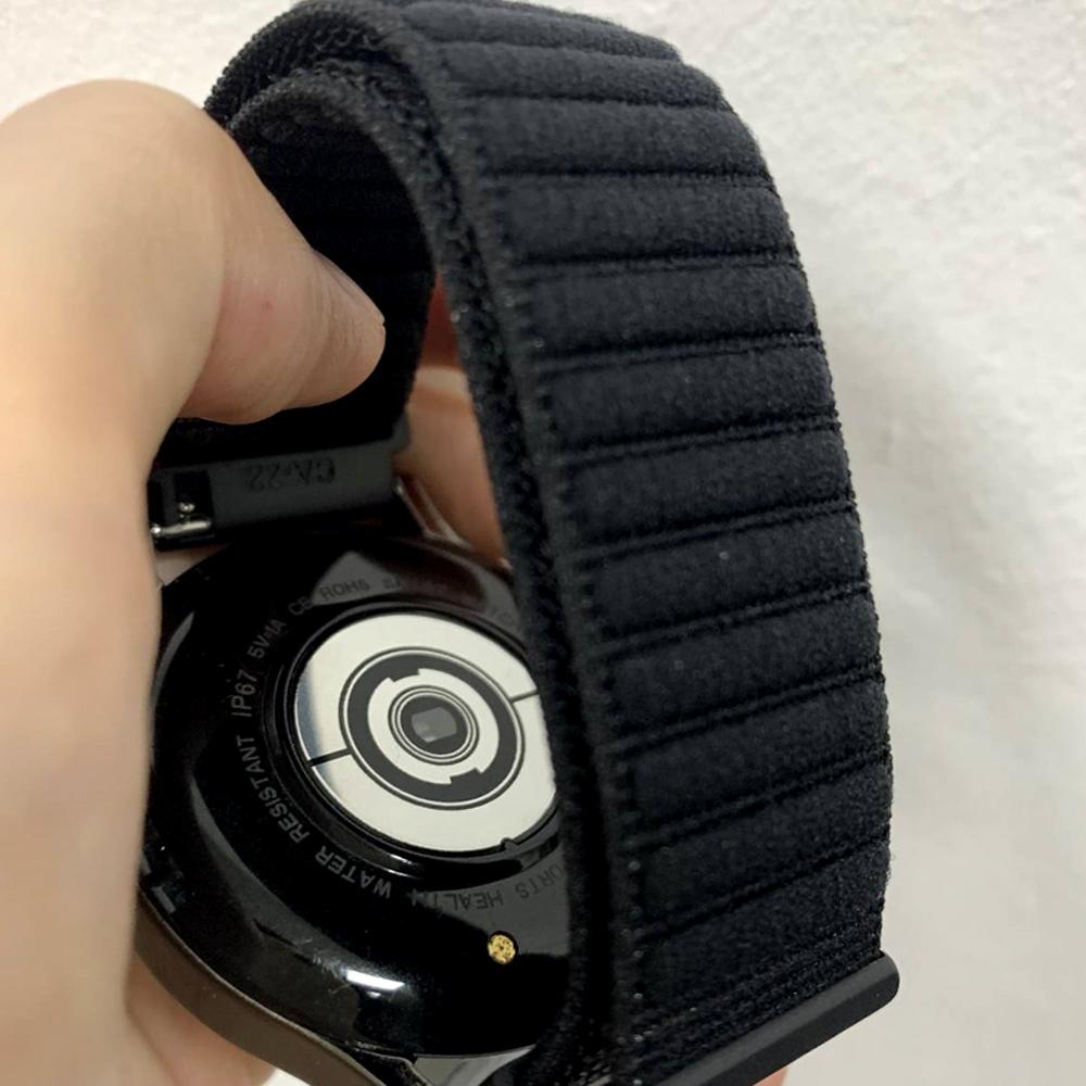 Nylonowy Pasek Pętlowy 22mm Do SUUNTO 9 Peak DLC/PRO 9 5 PEAK RUN VERTICAL OCEAN Oddychające Paski Do COROS PACE Pro Zamienny Bransoleta