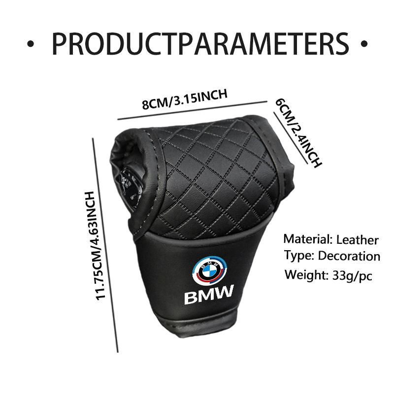 Leather Car Gear Shift Sleeve Knob Protective Cover For BMW M M2 M3 M4 M5 M6 E46 E90 E60 F30 E39 X1 X3 X4 X5 Gjvm37