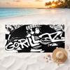 Gorillaz Soft and Comfortable Beach Towel Perfect for Vacations and Poolside Use an Ideal Gift for Summer Holidays