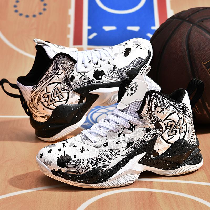 Nieuwe sportschoenen voor heren Mode mesh ademende sport-casual basketbalschoenen