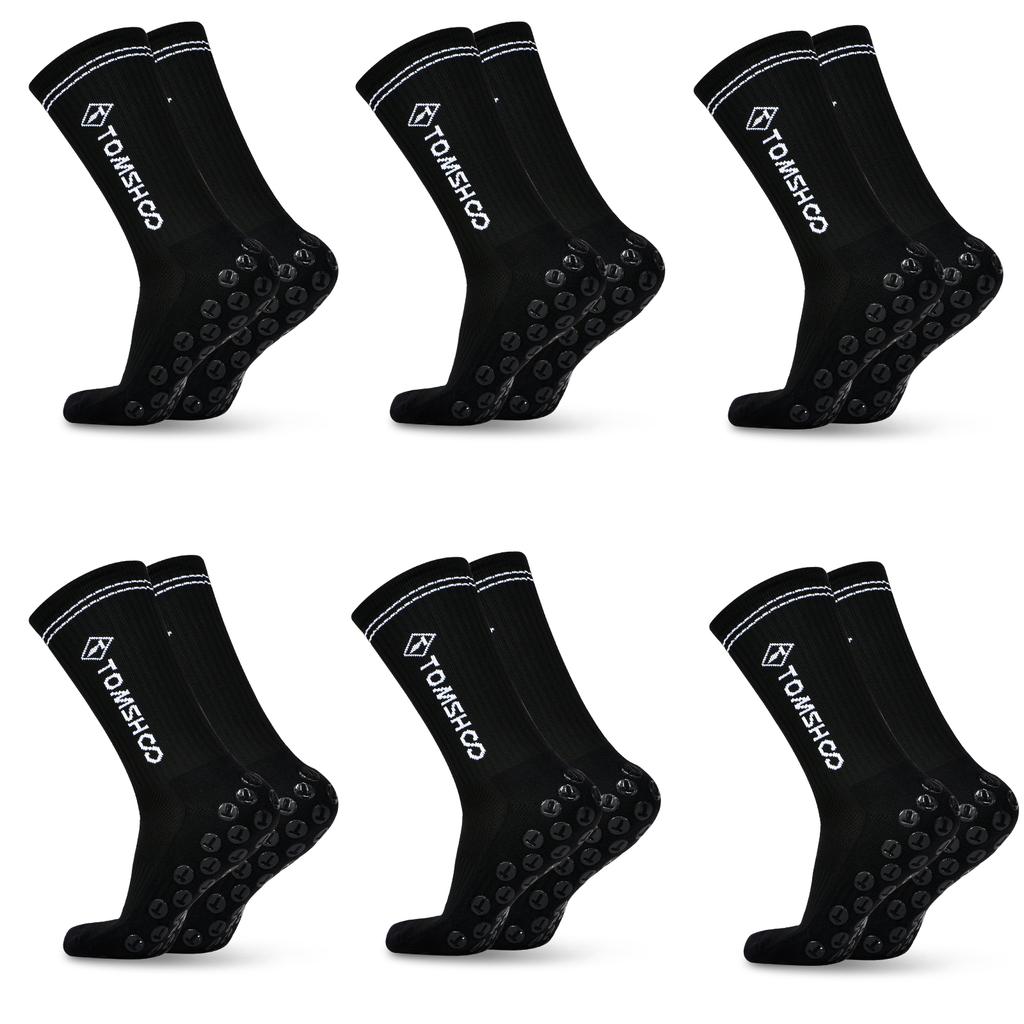Football Socks for Men and Women Anti-Slip Grip Comfortable for Hiking Running Basketball