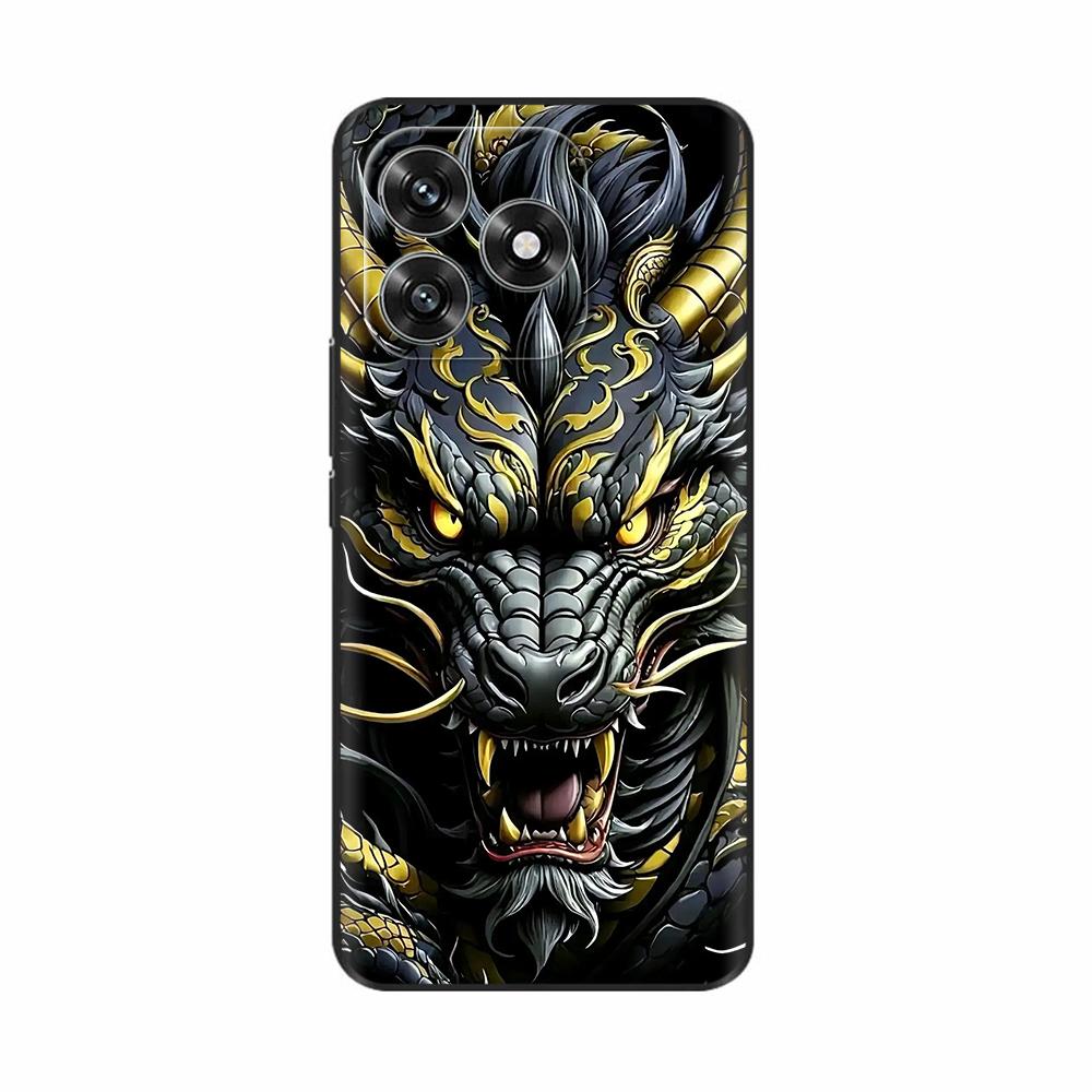 For Honor X5c Plus Case Luxury Painted Back Cover Soft Silicone Case For Honor X5c Plus X5 C Plus Proective Phone Cases Fundas