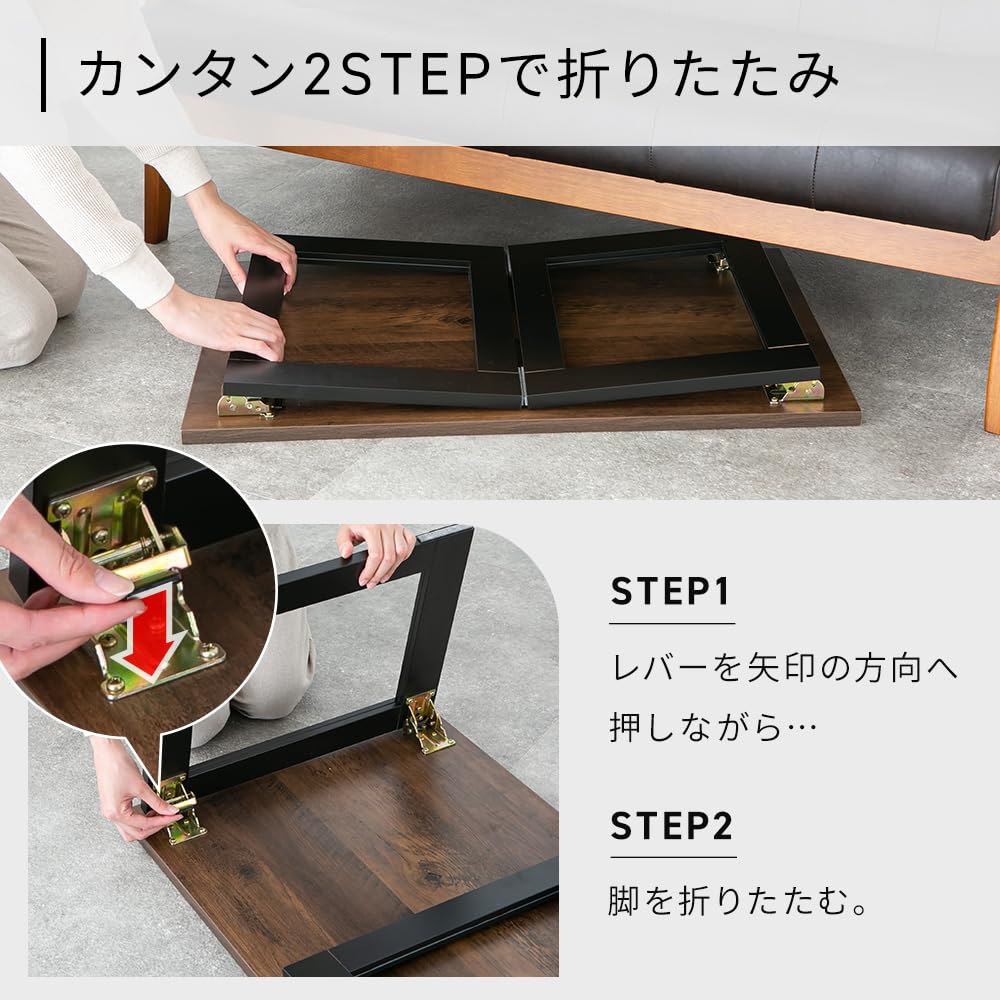 IRIS PLAZA Vintage Skládací Konferenční Stolek Mramorový 80cm Široký x 50cm Hluboký x 37cm Vysoký DBL-13769-5, Bílý,