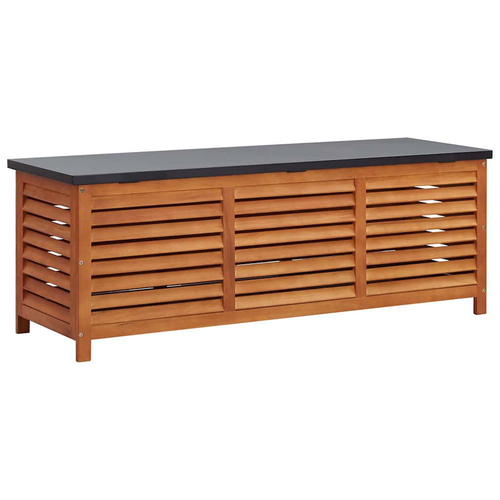 vidaXL Gartenbox 150x50x55 Cm Eukalyptus Massivholz
