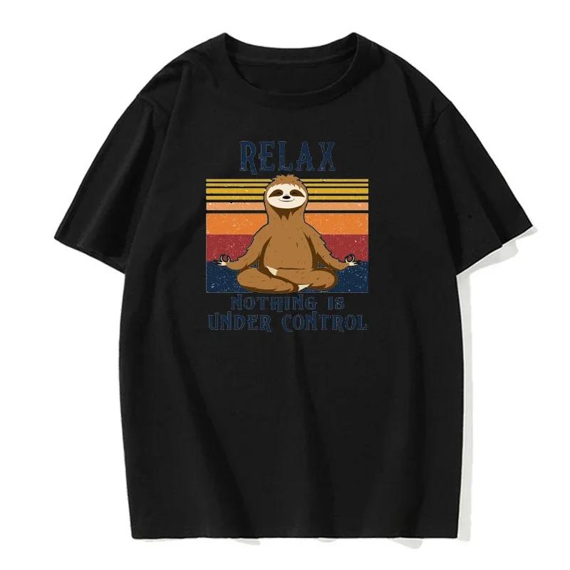 Fun Animal Print Men's Casual Fashion Summer Short-sleeved Round Neck Cotton European Size Versatile Daily T-shirt Summer Top