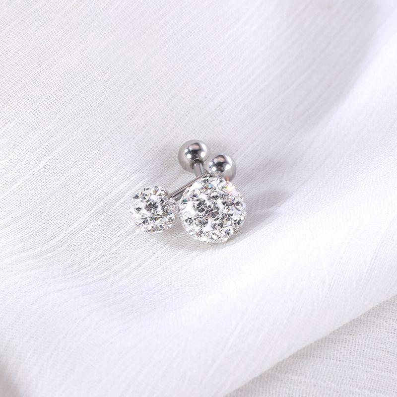 Kugelohrringe Chirurgenstahl Ohrstöpsel Piercings Körperschmuck Ohrstecker