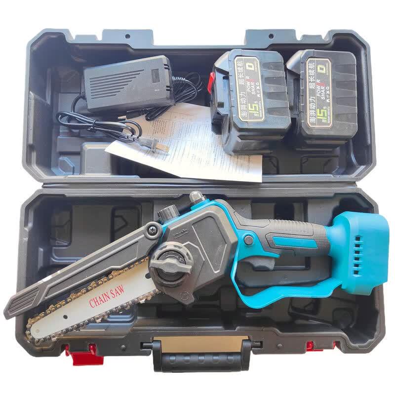 ZCANZ 6-inch Cordless Brushless Electric Chainsaw CN Plug (adapter Included)