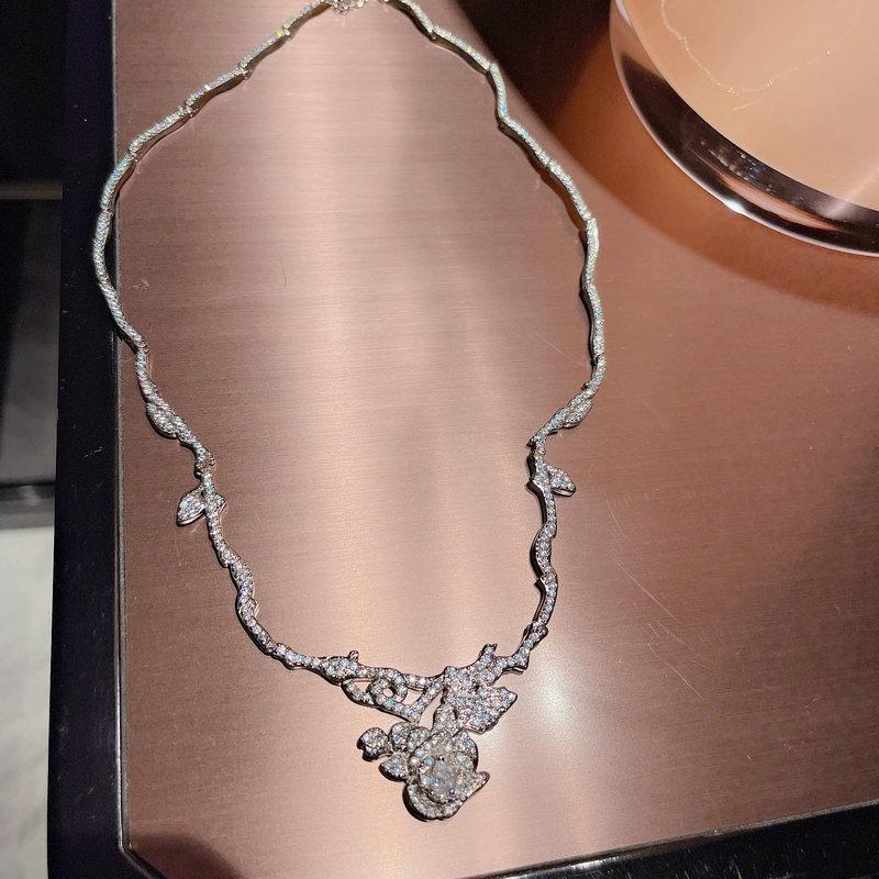 Bracelet Fleur Gemme Amour Lumineux, Ensemble Bague Bracelet Zircon Multicoupes Plaqué Or 18K Rose Scintillant Diamant