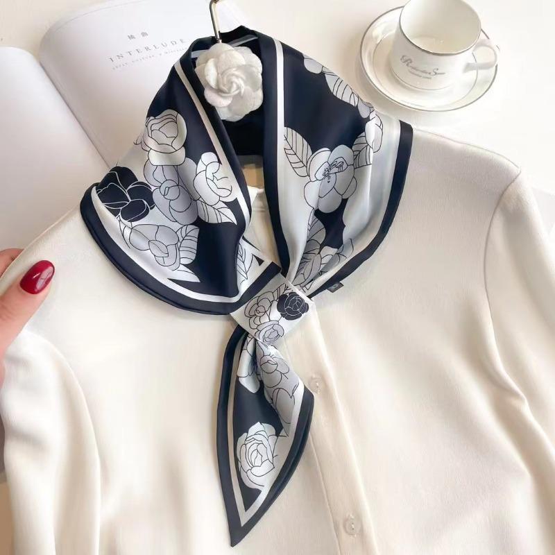 Long Scarf for Women Accessories for Shirts, Thin Scarf, Simple and Easy To Match Women's Scarf for All Seasons