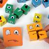 Kids Educational Toys Emotion Change Blocks Expressions Puzzles Children  Cube Games Early Learning Montessori Geometry Face