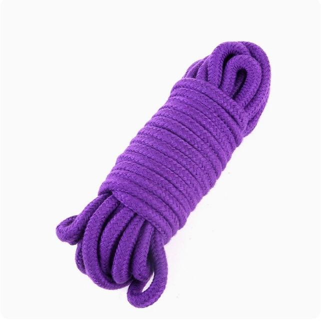 5m 10m Soft Cotton Bondage Rope Strap Restraints Fantasy Sex Fun Adult Fantasy Sexy Toy Tie Passion Rope Adult Games For Couple SM