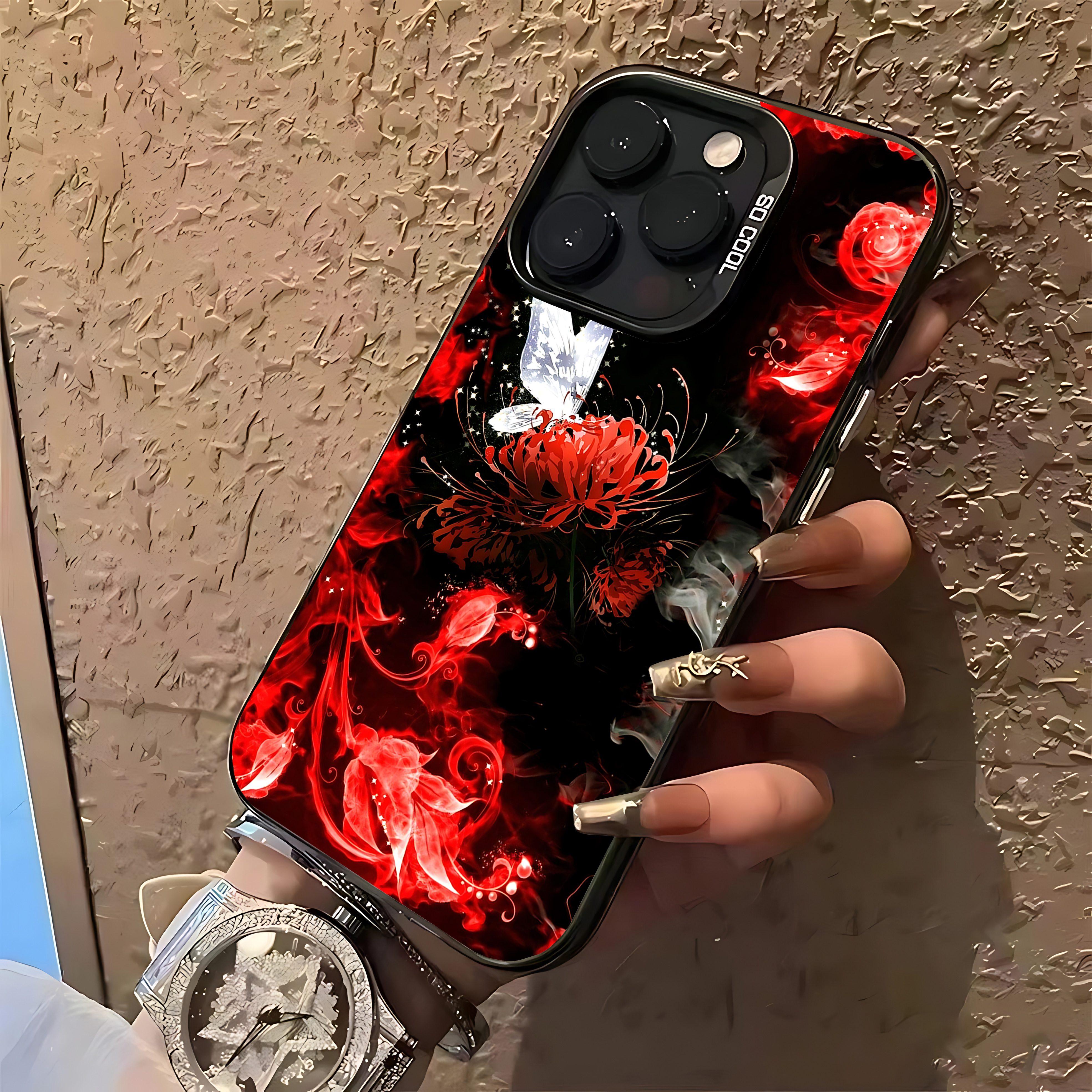 

Gothic Spider Lily Phone Case for Xiaomi Mi 15T 14T 14 13 12 12T 11 Lite Poco X7 X6 F7 F6 X5 F4 F3 X3 GT Pro Ultra 4G 5G Cover Xiaomi Mi 11 Lite