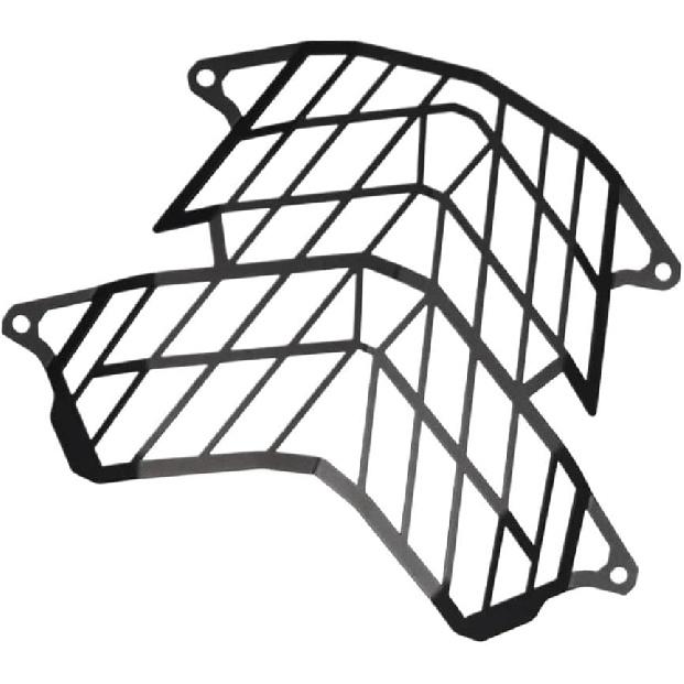 Motorcycle Headlight Grill Cover Motorcycle Headlight Protector Grille Guard Cover Protection Grill for Tenere 700 T7 Tenere T700 Tenere700