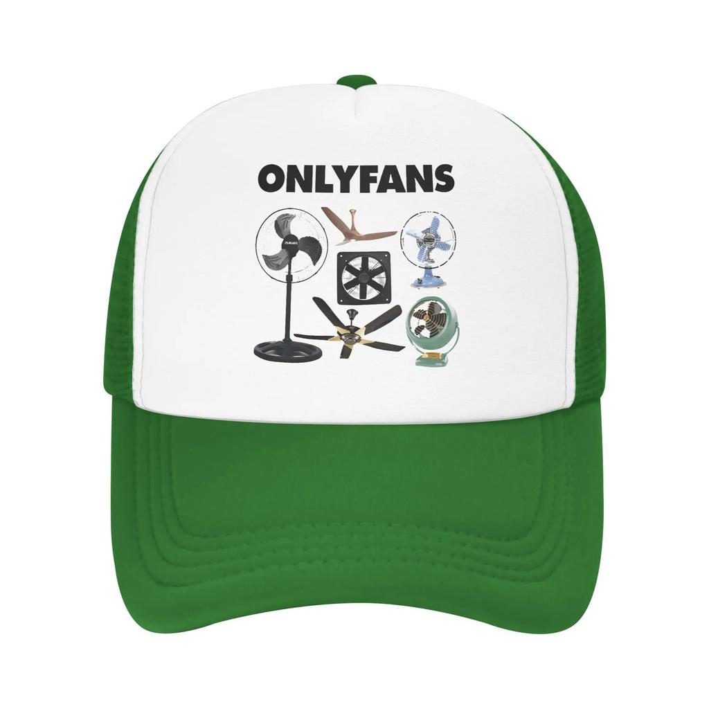 OnlyFans Only Fans Enthusiast Trucker Hat For Men Women Breathable Cooling Mesh Side Hats Caps For Casual Headwear